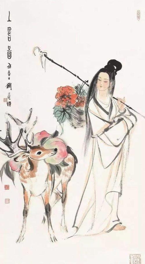 带你吃瓜 古画图片,品鉴古画中的瓜香岁月